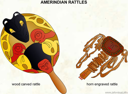 Amerindian rattles